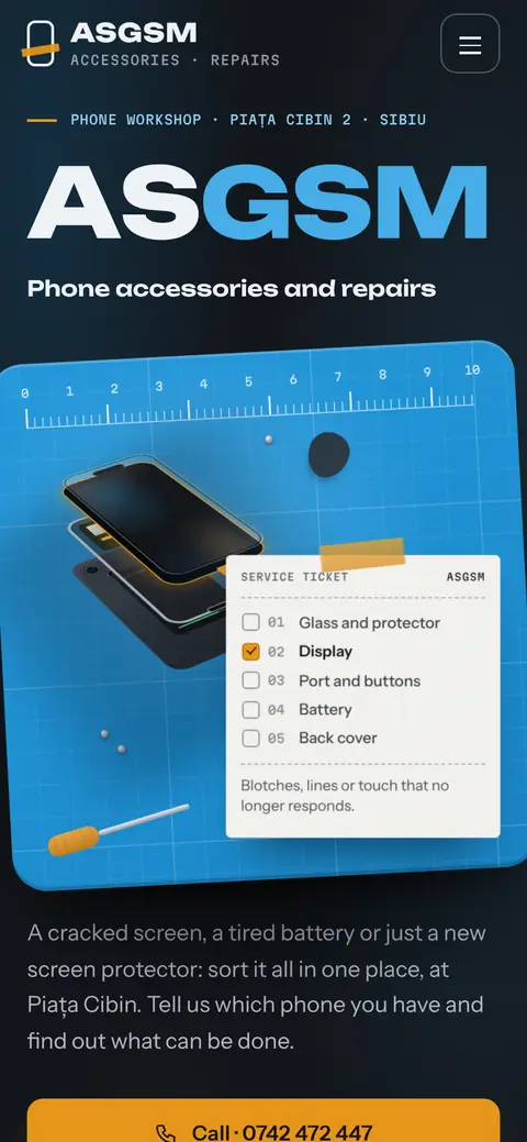 ASGSM on a phone