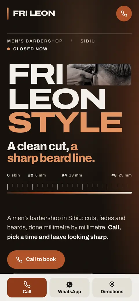 Fri leon Style on a phone