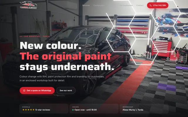 The Maryo Custom website